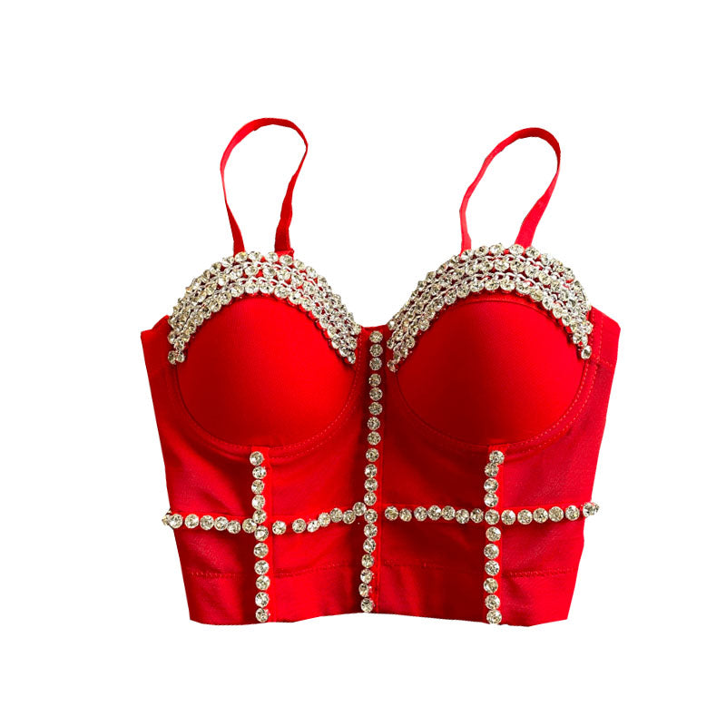 Boncuklu Diamante Yastıklı Toplama Korsesi