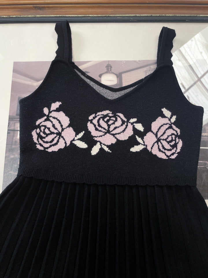 Dantel Üst ve Jakarlı Elbise 2 Parça