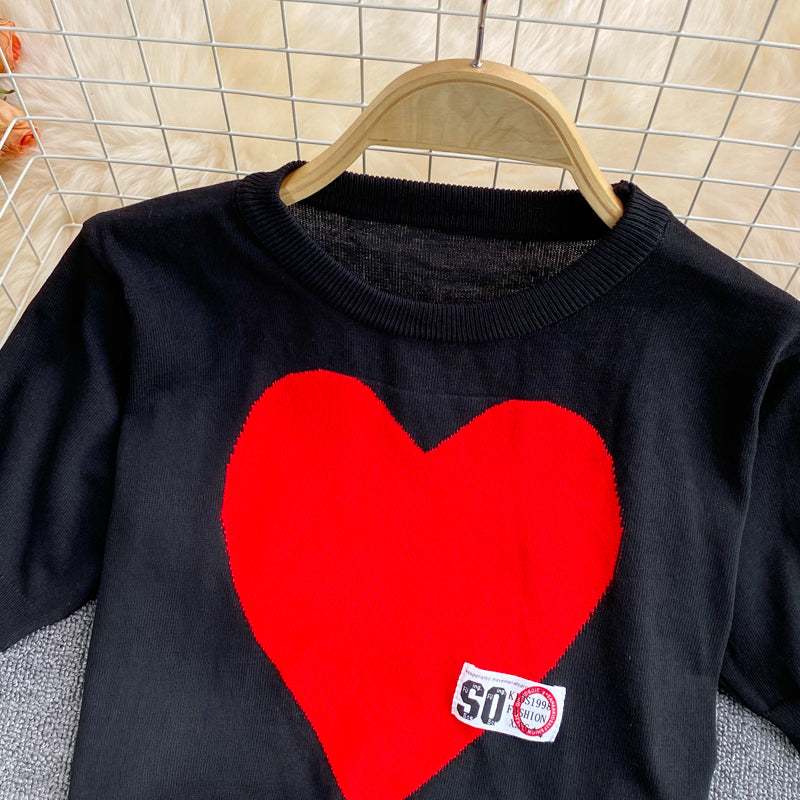 Aşk Buz İpeği Kısa Kol T-Shirt