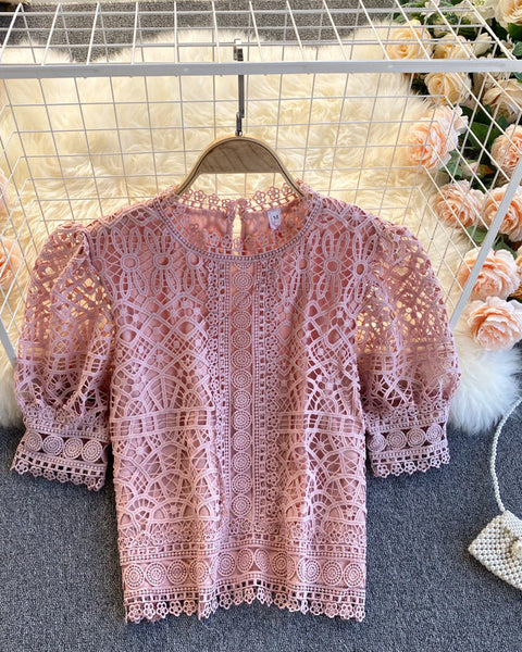 Boş Dantel File Üst