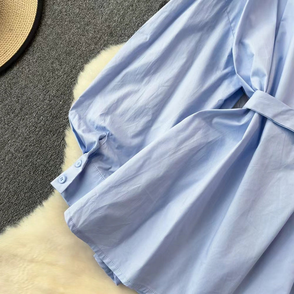 Niş Yapay İki Parça Patchwork Üst