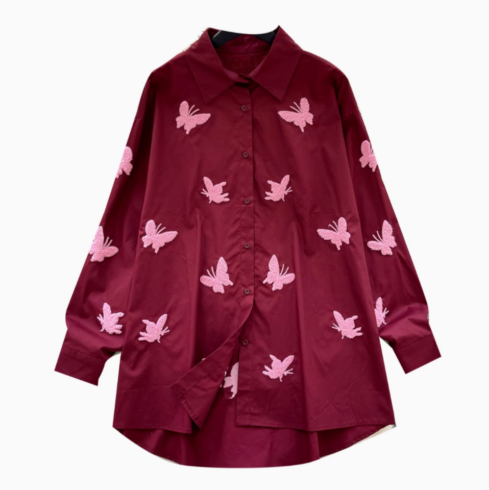 Butterfly Bol Kesim Gömlek