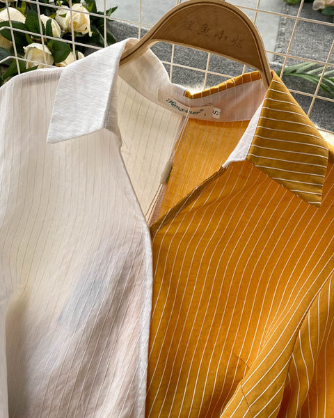 Çizgili Düzensiz Lotus Yaprağı Salıncak Dantel Üst