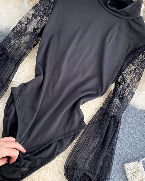 Dantel Fener Kolları Tulum