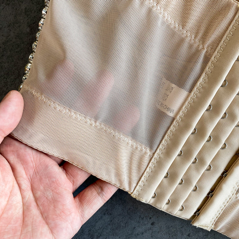 Boncuklu Diamante Yastıklı Toplama Korsesi