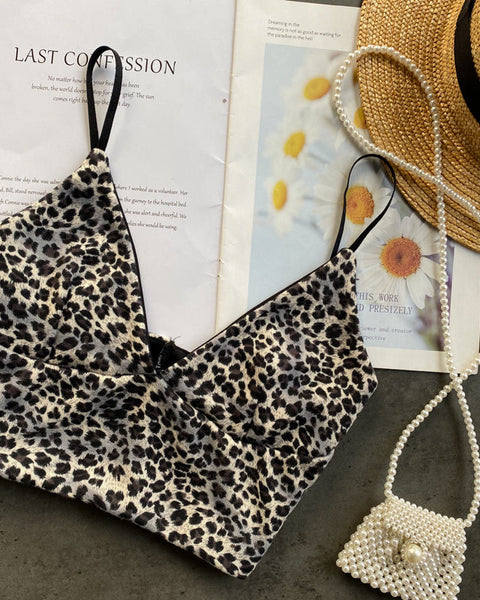 Hottie Zebra Çizgili Baskılı Atlet