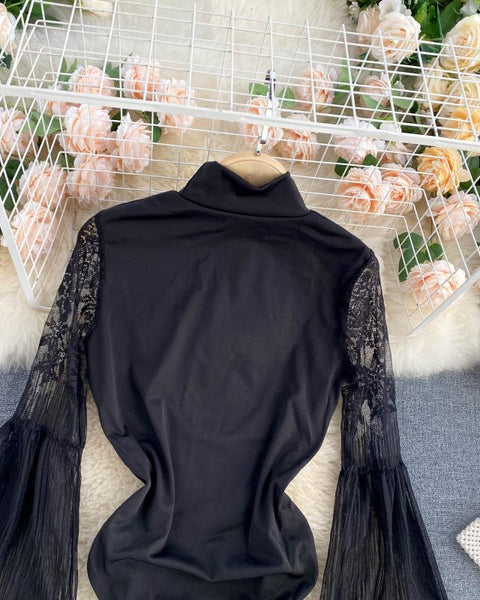 Dantel Fener Kolları Tulum