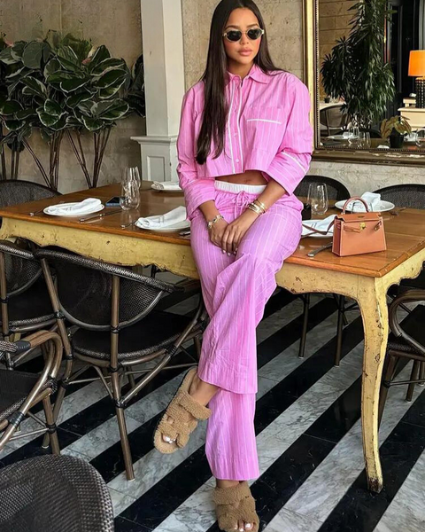 Clara | Pembe Şık Set