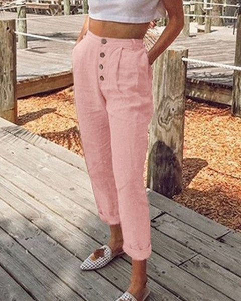 Bente - Sıcak Günler için Harika Keten Pantolon