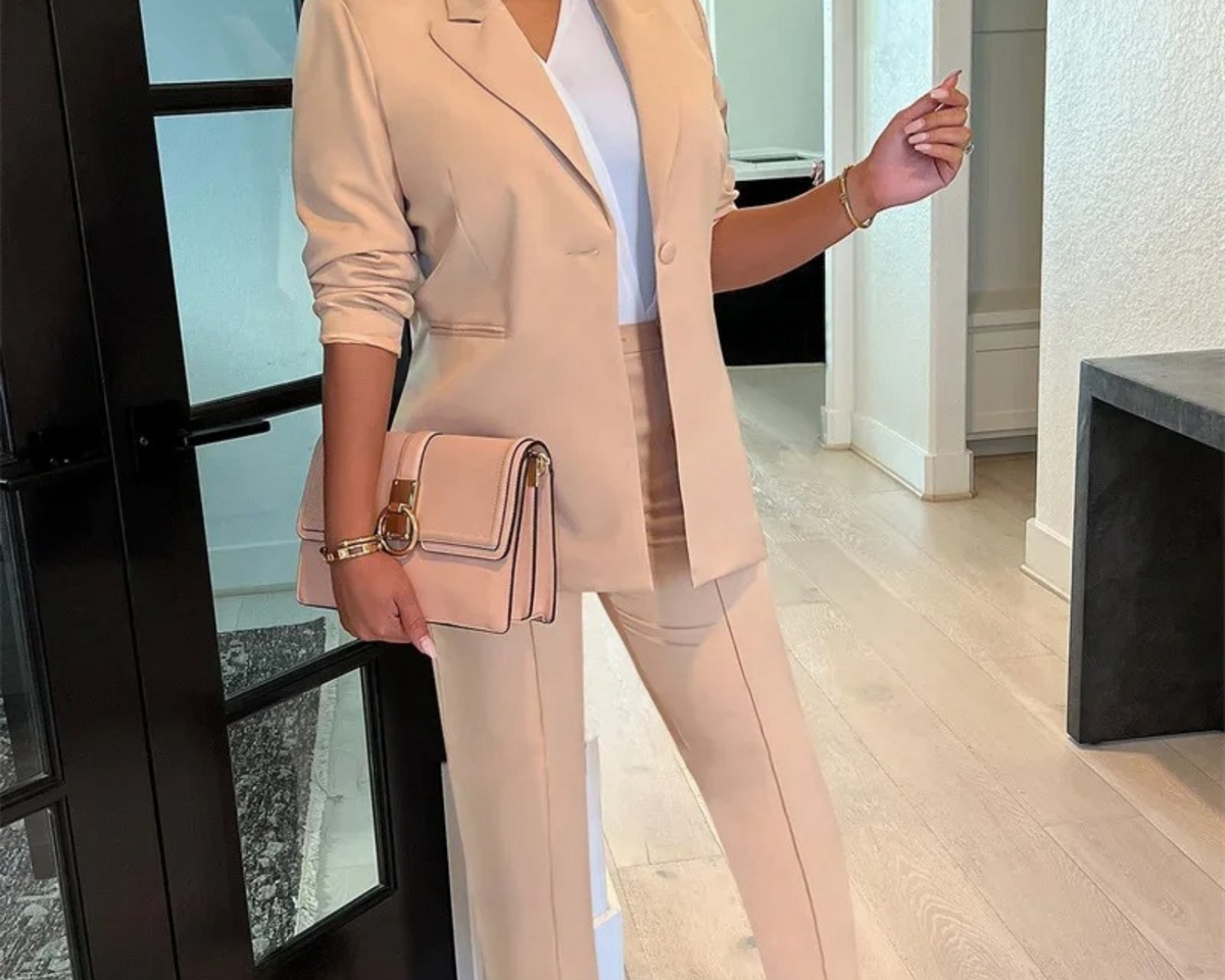 Celeste | Şık Blazer-Pantolon Takımı