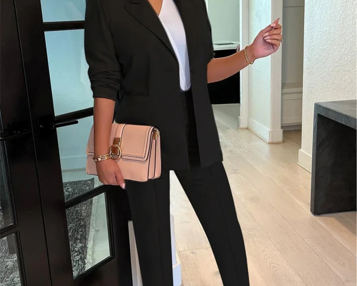 Celeste | Şık Blazer-Pantolon Takımı