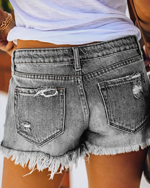 Amaya - Şık Denim Şort