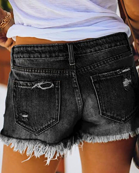 Amaya - Şık Denim Şort