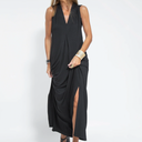  Siyah Elbise + Siyah Yelek