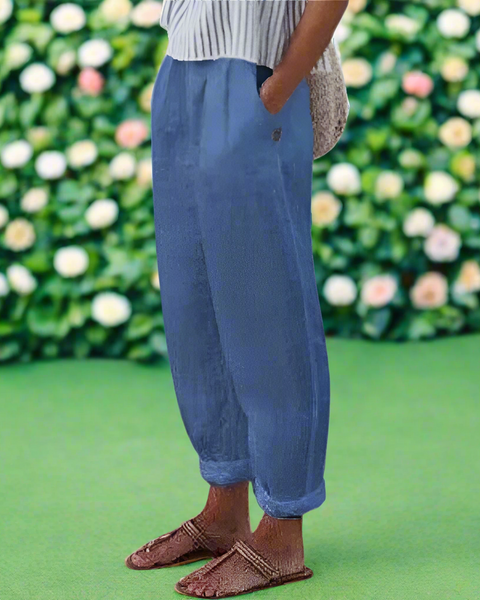 Bine - Kadınlar için Keten Pantolon