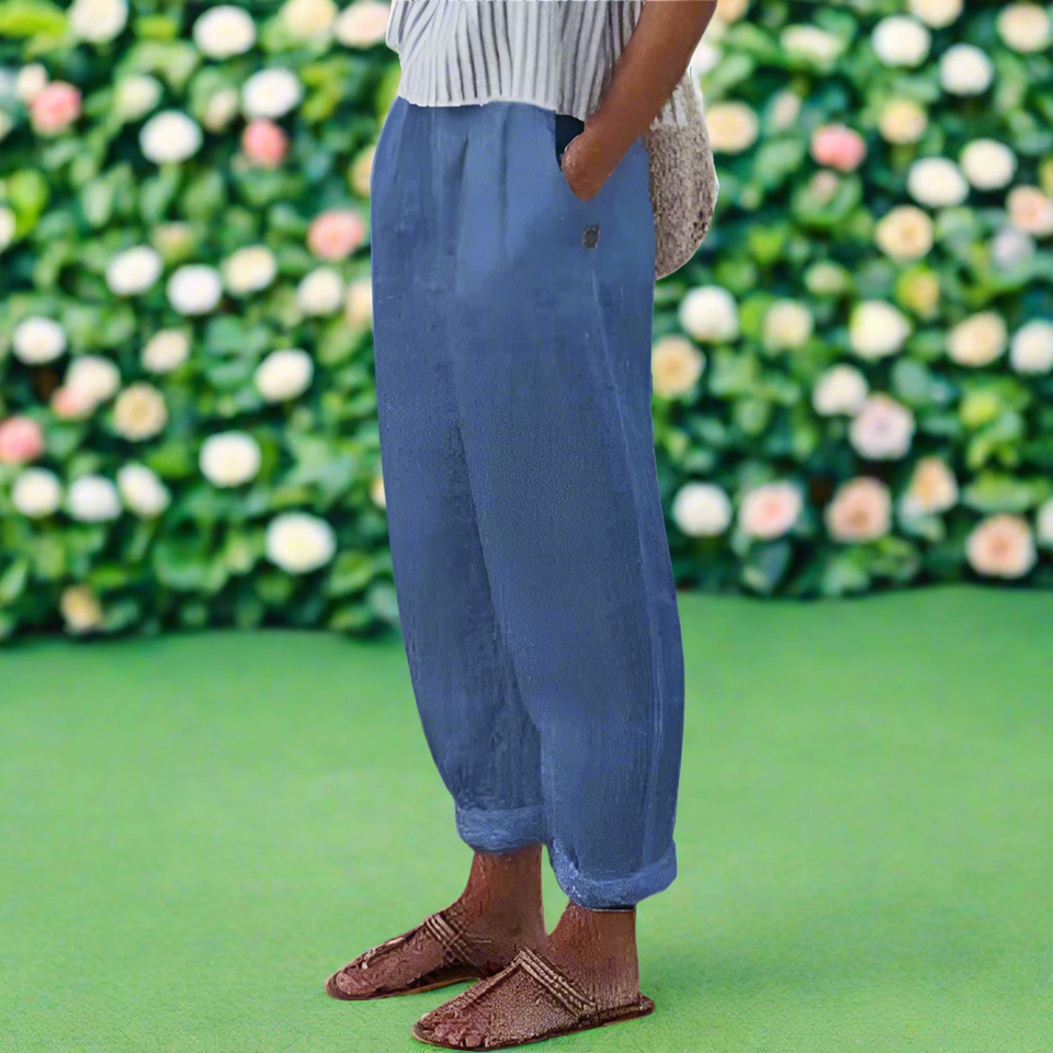 Bine - Kadınlar için Keten Pantolon