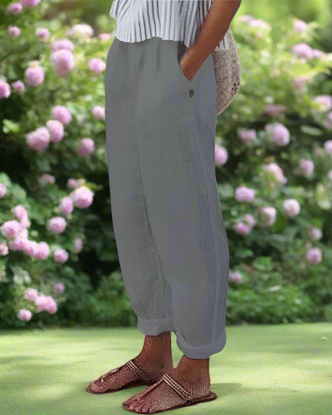 Bine - Kadınlar için Keten Pantolon