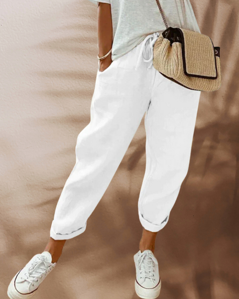 BIBI - Rahat ve şık Keten Pantolon