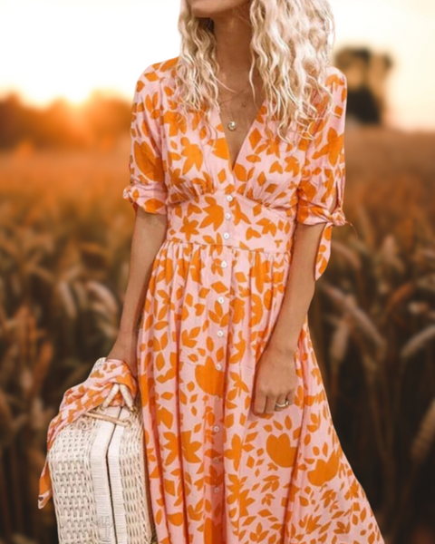 LISE - Yaz/Bahar için Şık ve Eşsiz Elbise