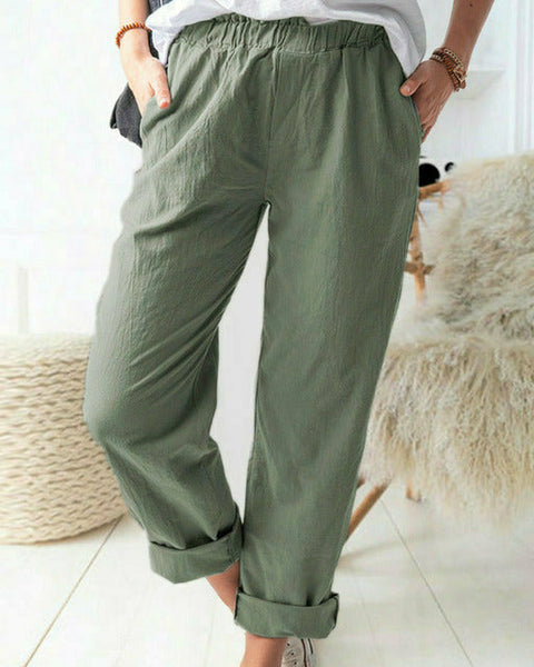 Buri - Harika, şık ve hafif kesimli pantolon