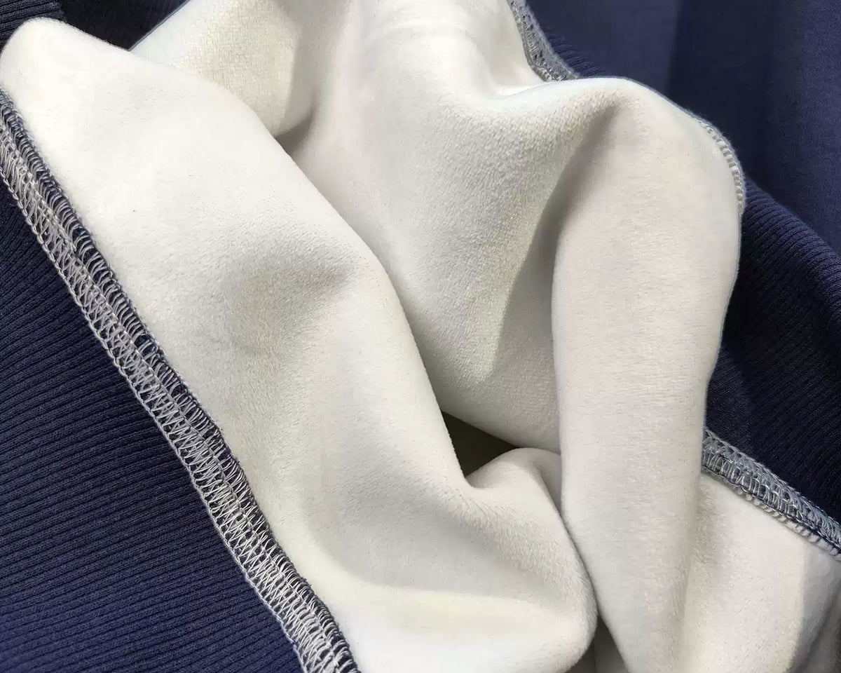 Basit Tasarım Patchwork Polar Kapşonlu Üst