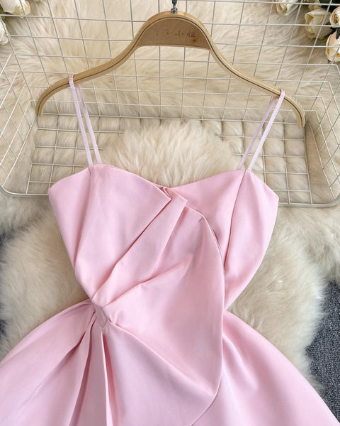 3D Volanlı Düz Renk Sırt Dekolteli Bluz