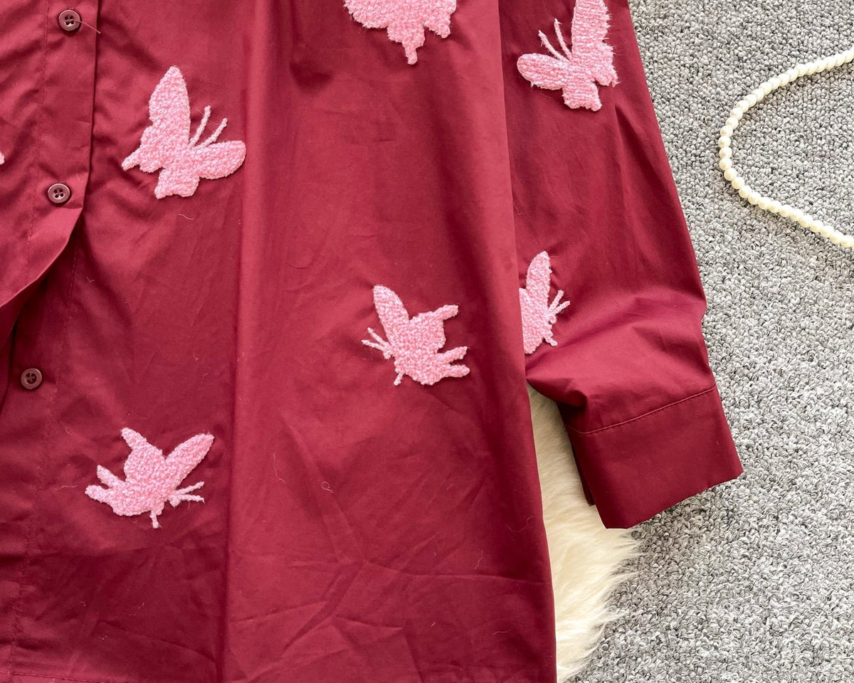 Butterfly Bol Kesim Gömlek