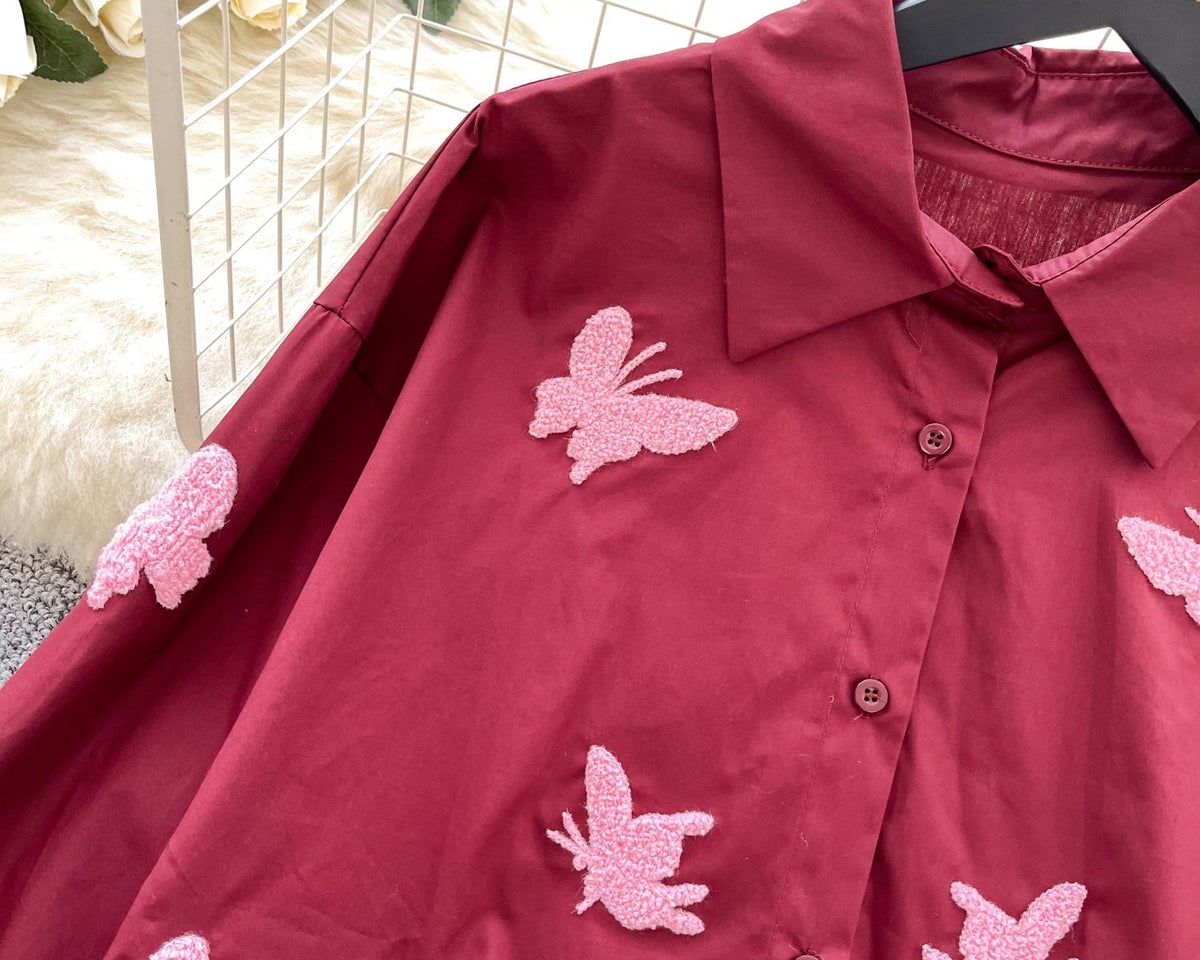 Butterfly Bol Kesim Gömlek