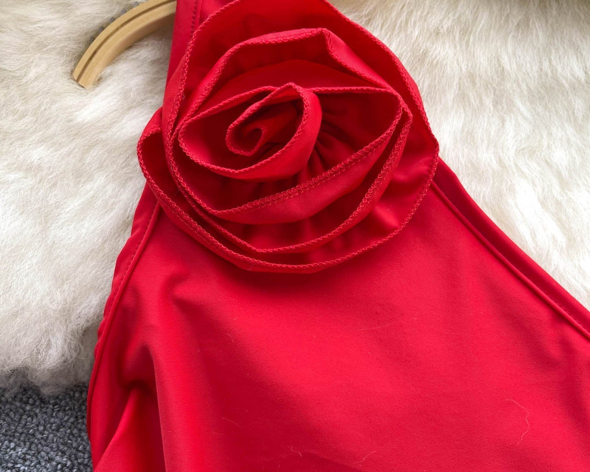 Tek Omuzlu Eğik Yaka Atlet