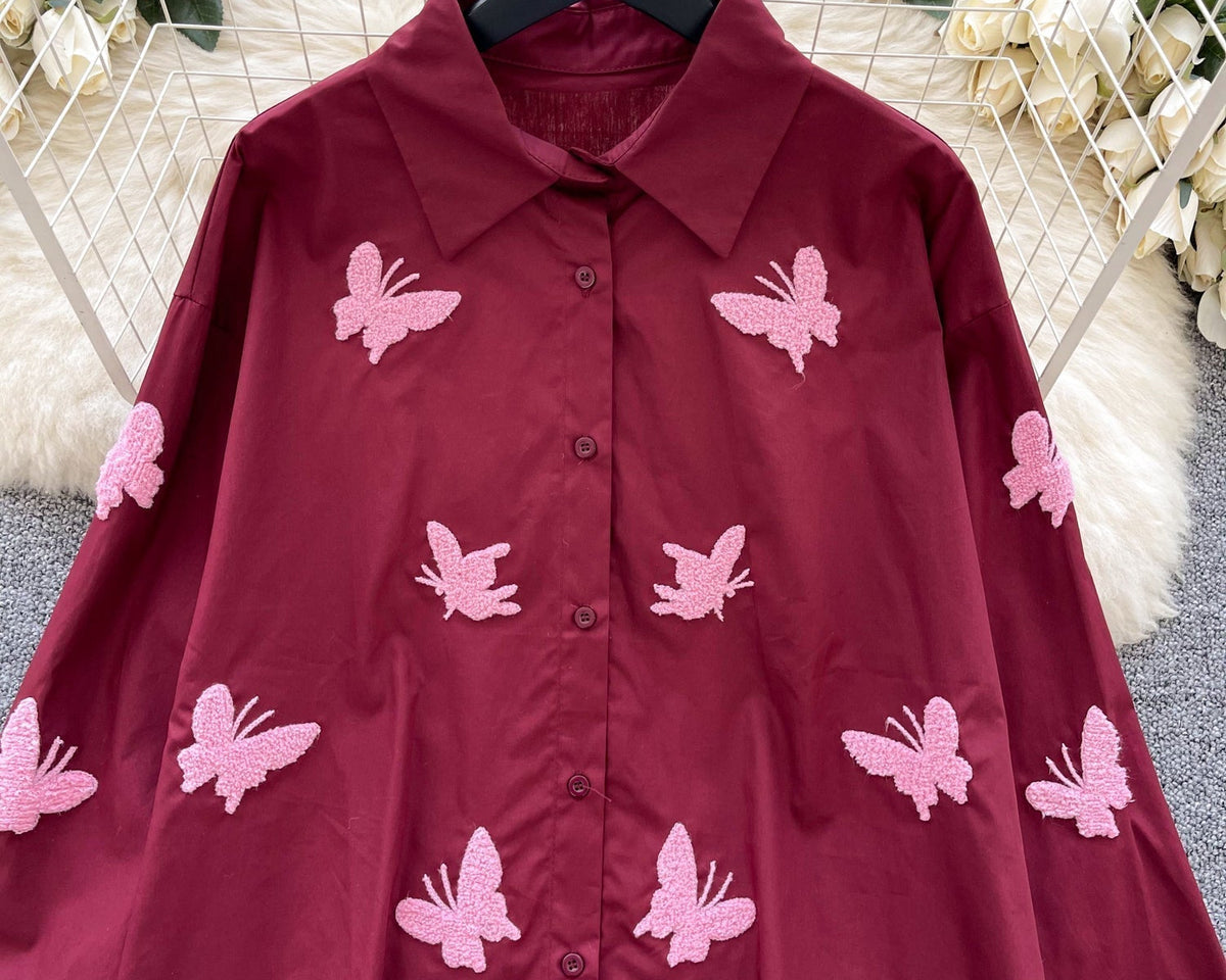 Butterfly Bol Kesim Gömlek