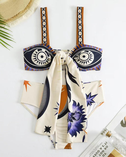 Yüksek Bel Vanguard Şifon Mayo