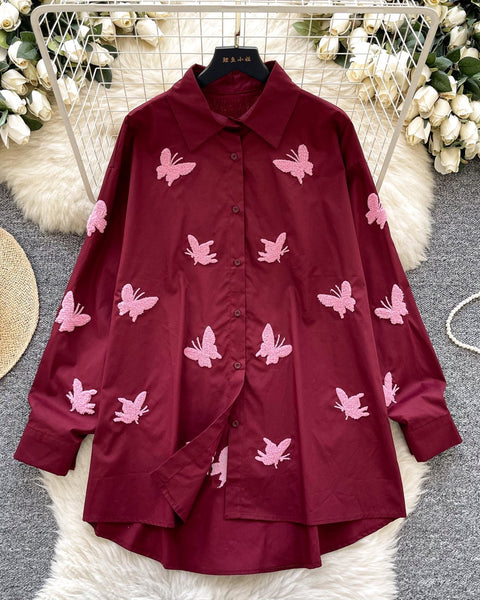 Butterfly Bol Kesim Gömlek