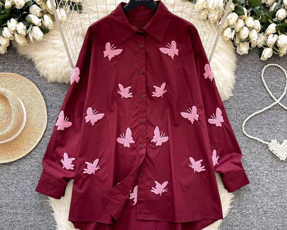 Butterfly Bol Kesim Gömlek