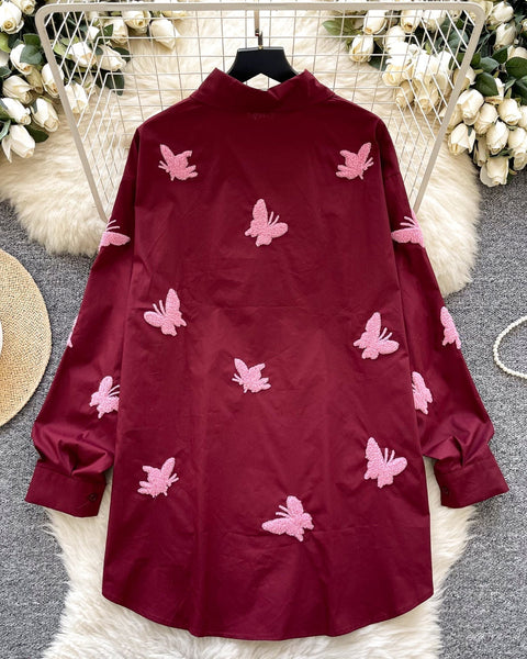 Butterfly Bol Kesim Gömlek