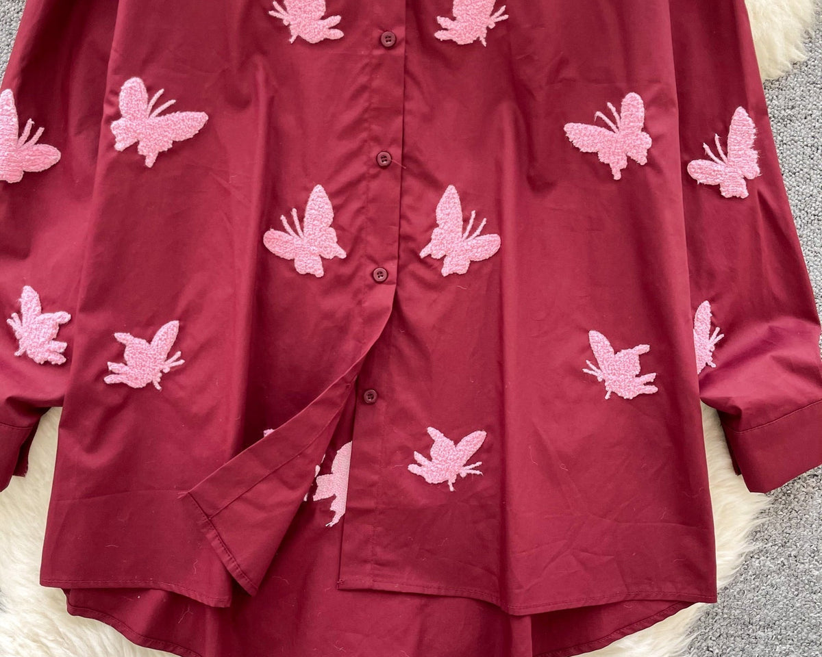 Butterfly Bol Kesim Gömlek