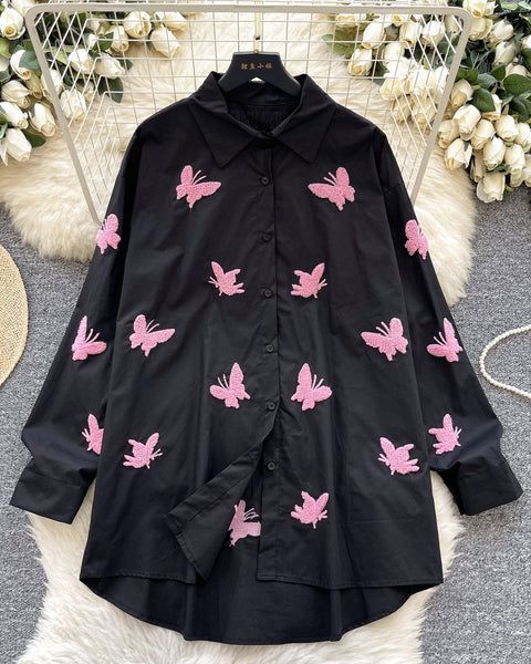 Butterfly Bol Kesim Gömlek