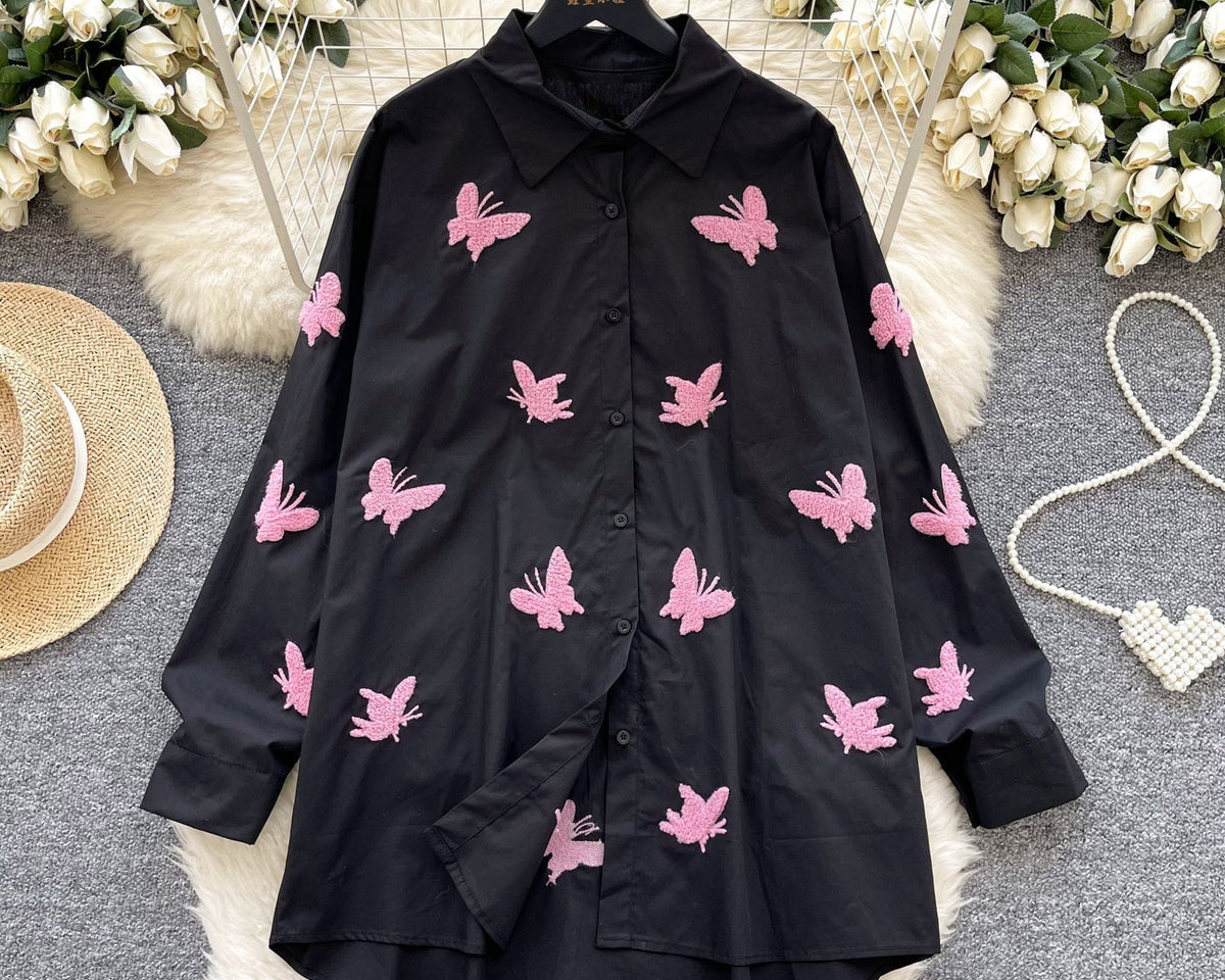 Butterfly Bol Kesim Gömlek