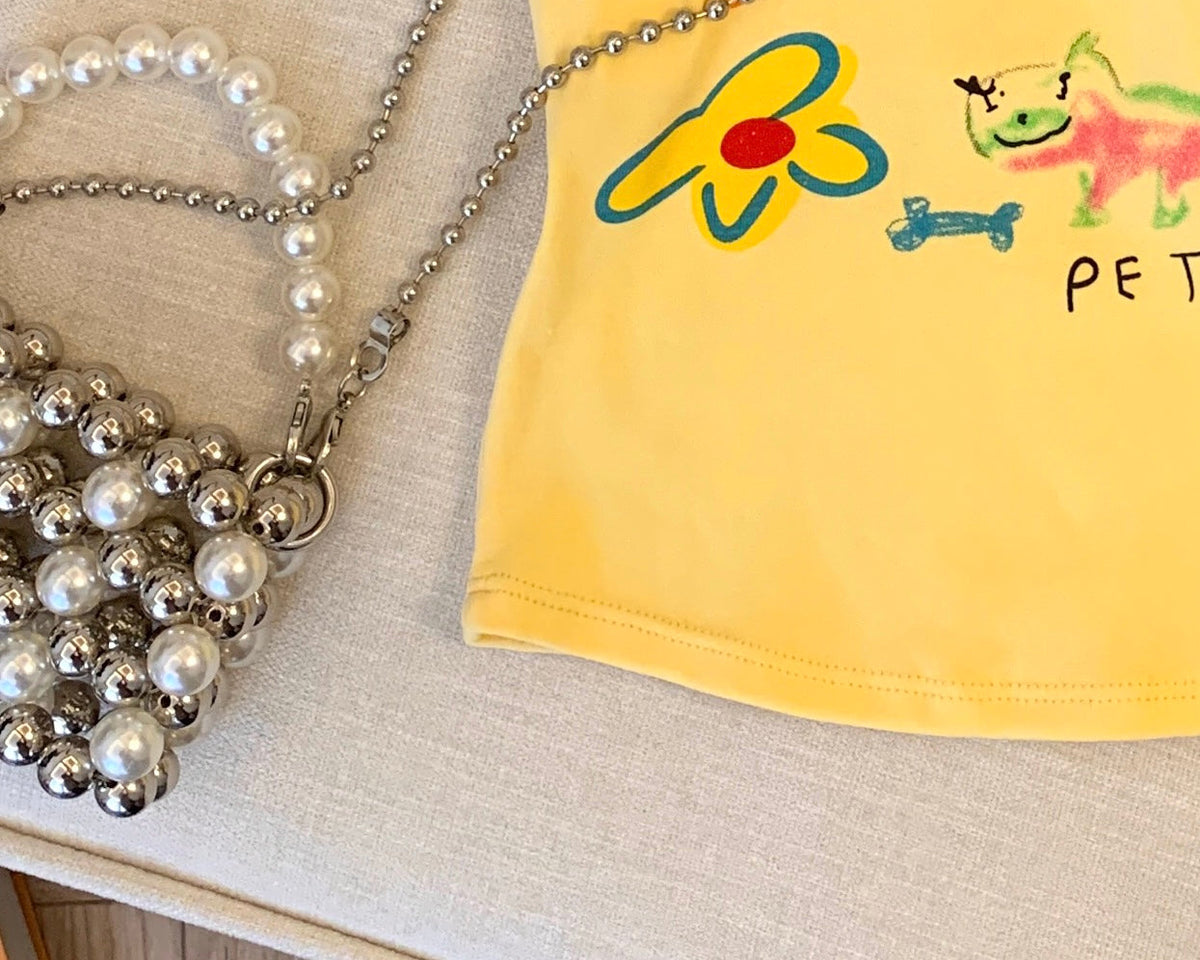 Amerikan Tarzı Karikatür Baskılı Atlet