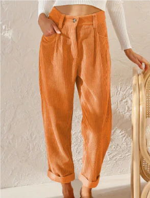 Bellarose | Şık Yumuşak Kordon Pantolon Kadınlar için