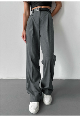 Audra - Geniş Kesim Pantolon - Düz Siluet