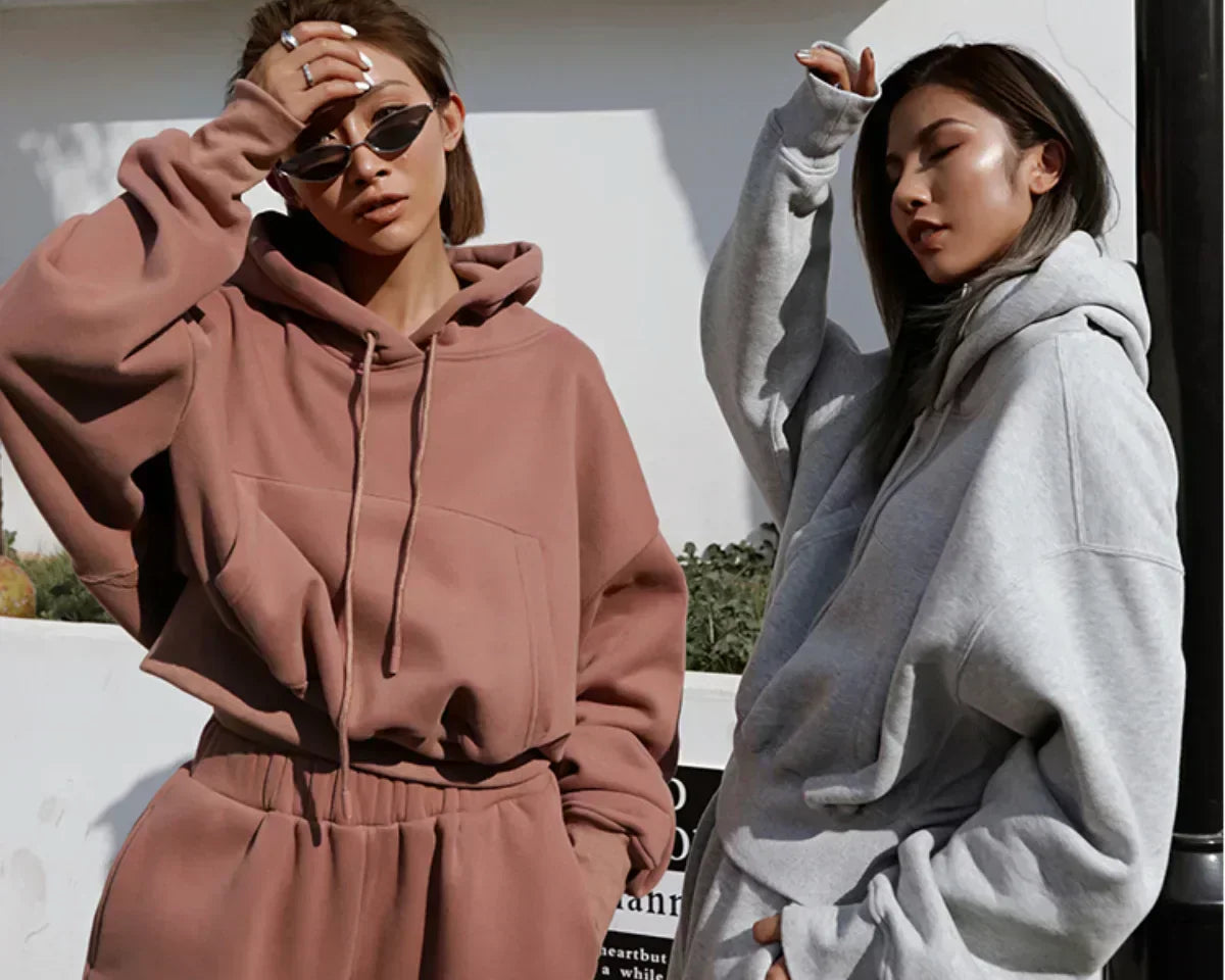 Alana | Kadınlar için Rahat Kış Sweatseti