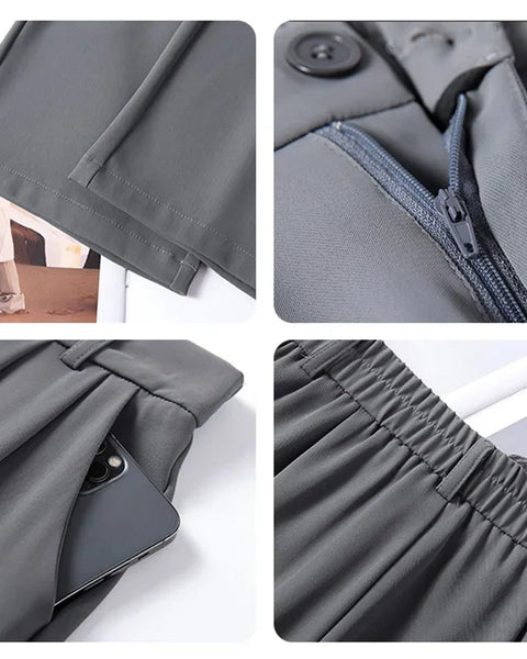 Aimie – Geniş Paça Pantolon – Klasik Yüksek Bel