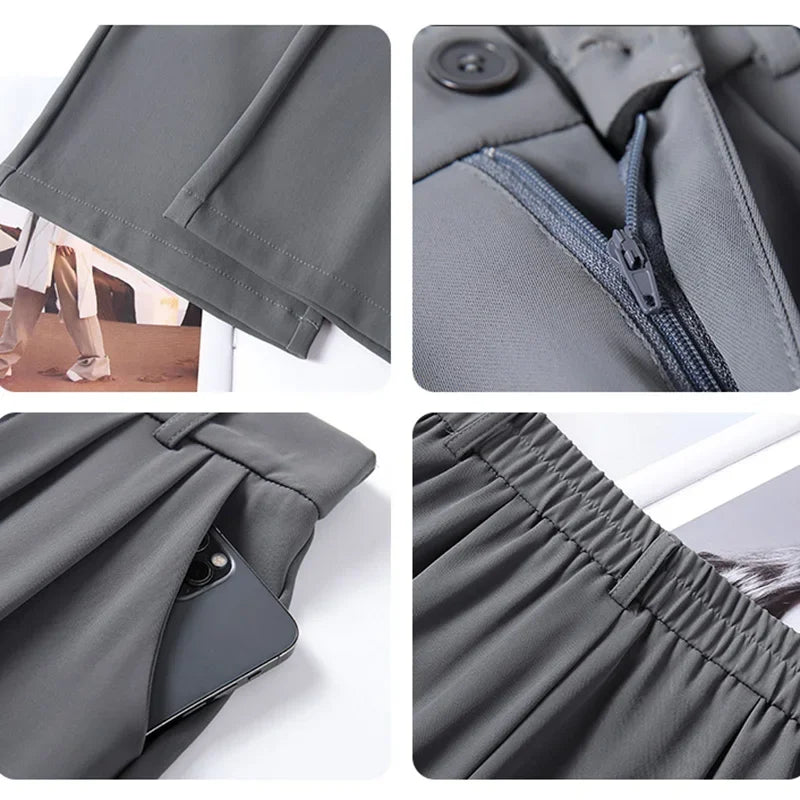 Aimie – Geniş Paça Pantolon – Klasik Yüksek Bel