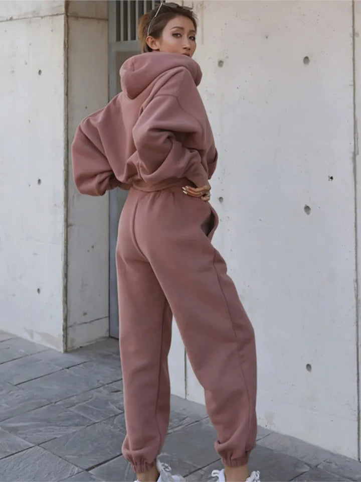 Alana | Kadınlar için Rahat Kış Sweatseti