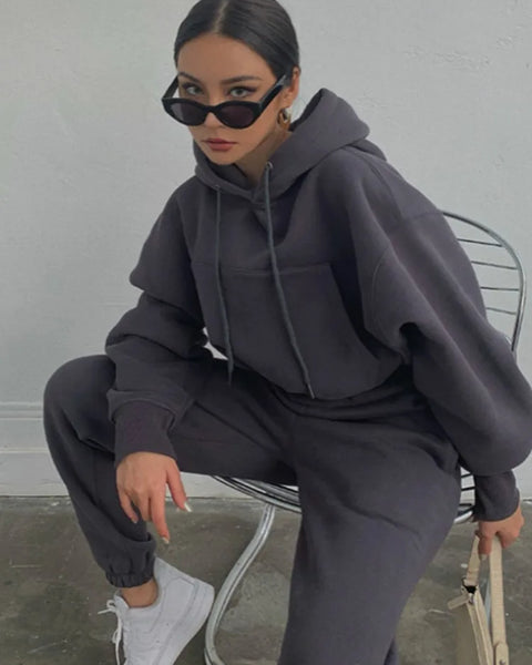 Alana | Kadınlar için Rahat Kış Sweatseti