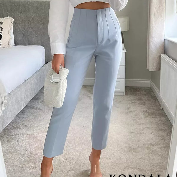 KADIN VINTAGE KONDALA PANTALON