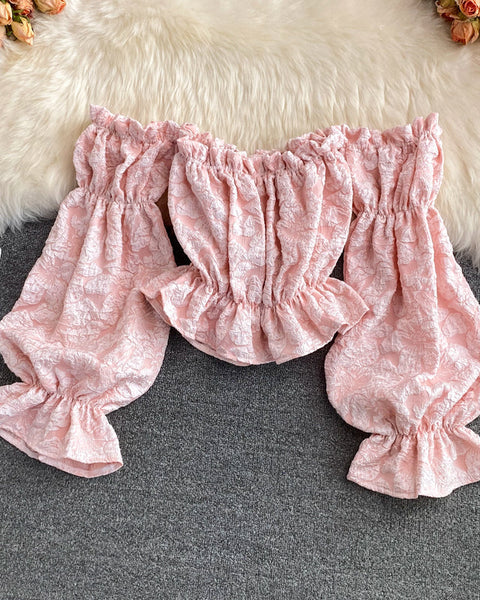 Askısız Uzun Kollu Jakarlı Gömlek