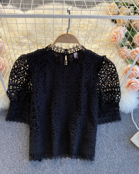 Boş Dantel File Üst