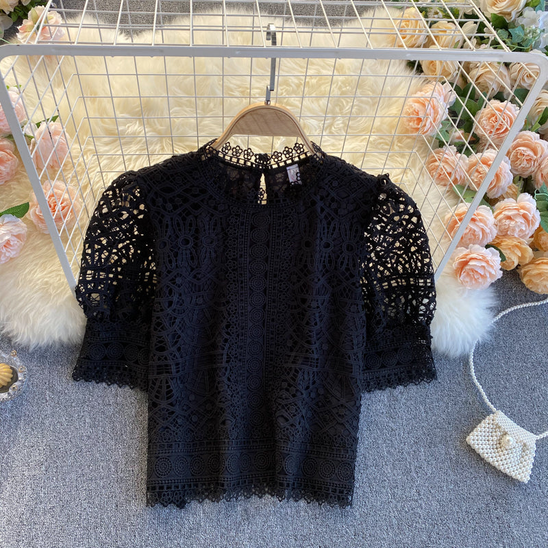 Boş Dantel File Üst