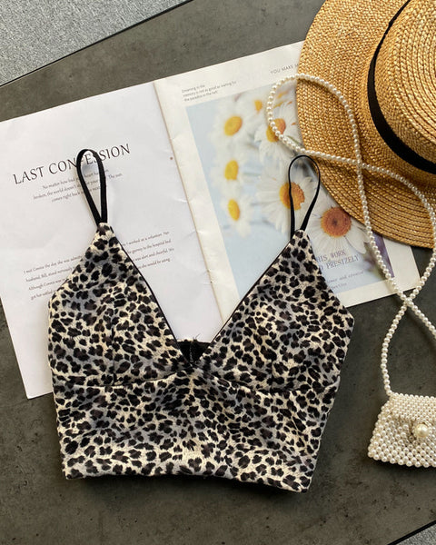 Hottie Zebra Çizgili Baskılı Atlet